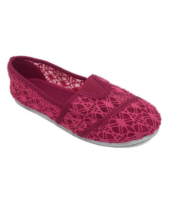 Fuchsia Adore Slip-On Sneaker - Girls